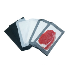 Absorbent pad meat packaging pad